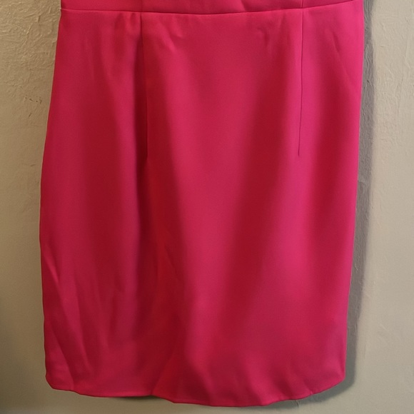 NBD x the Naven Twins Hot Pink One Shoulder Asymmetrical Mini Dress XS - Picture 5 of 13